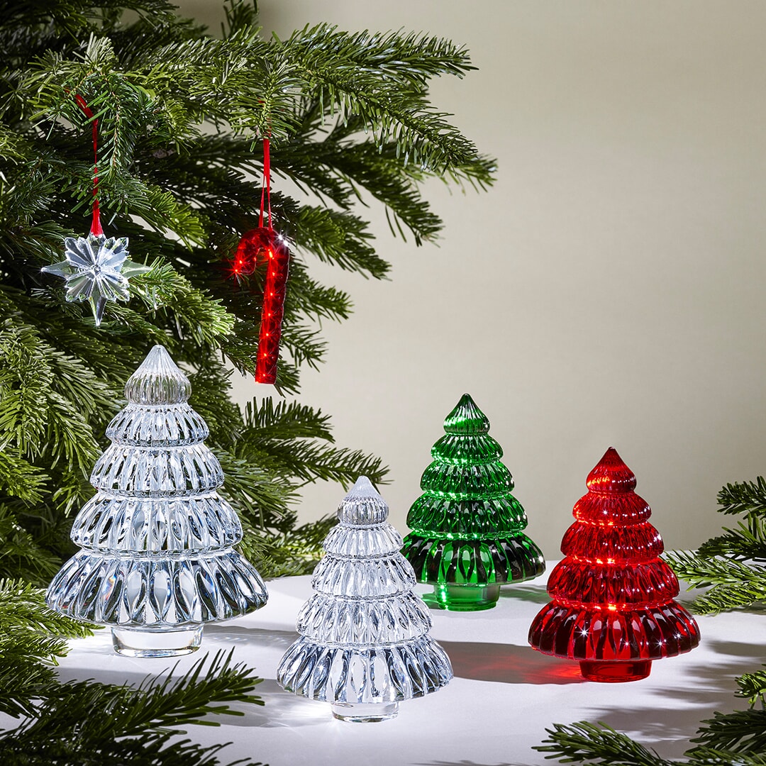 Baccarat Christmas Trees
